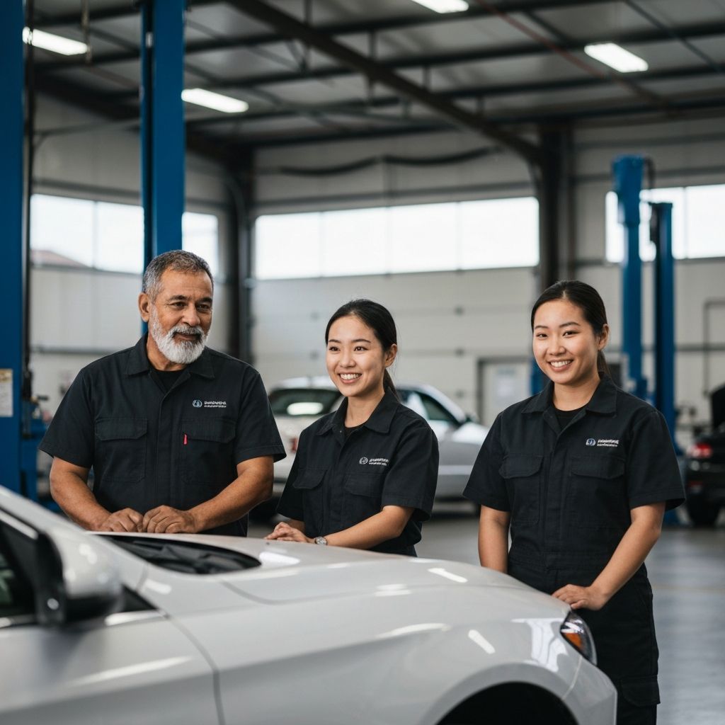 Profesionalni tim mehaničara